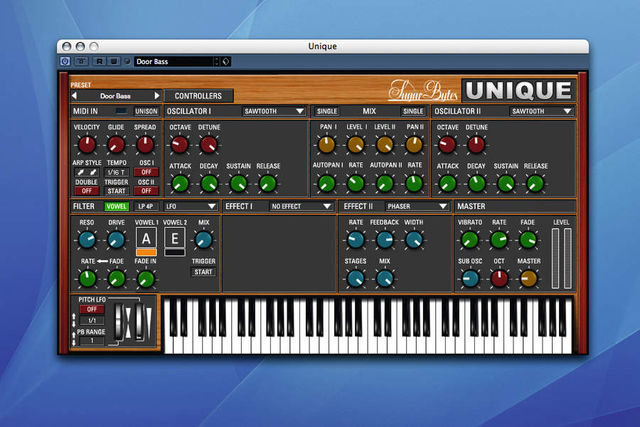 Unique's GUI is misleadingly plain
